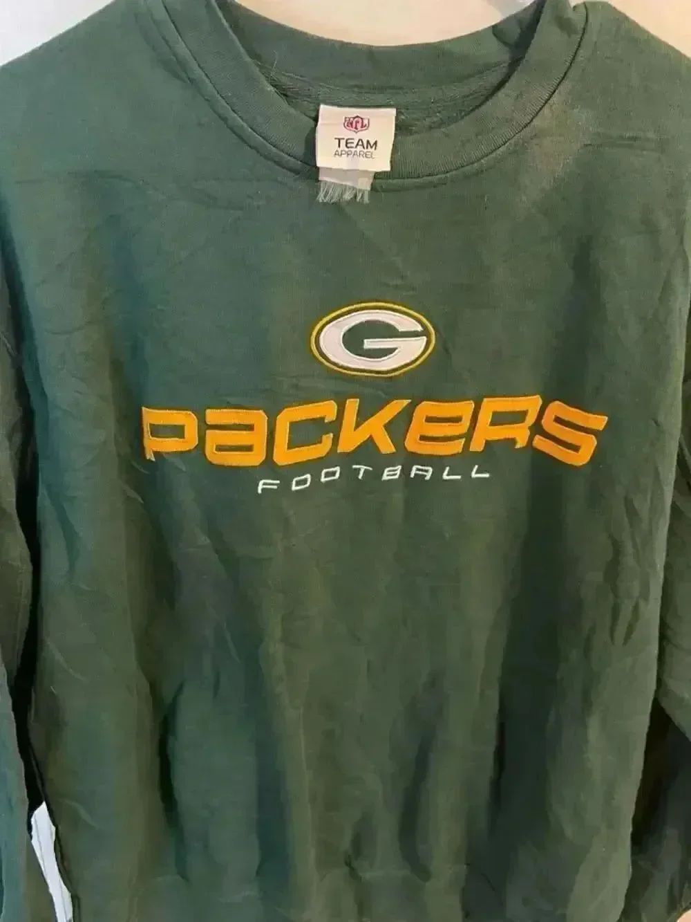 NFL Green and Gold Packers Crewneck Sweatshirt